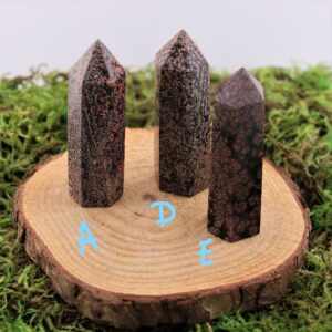 Red Snowflake Obsidian Tower A-e