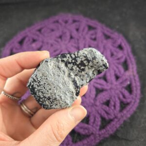 Raw Snowflake Obsidian Piece Raw Stone Crystal Stones Chunk Mexico