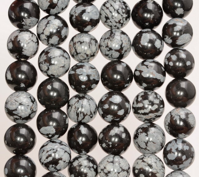 10mm Cristobalite Snowflake Obsidian Gemstone Round Loose Beads 15 Inch Full Strand (80005890-m31) 10mm Cristobalite Snowflake Obsidian Gemstone Round Loose Beads 15 Inch Full Strand (80005890-m31)