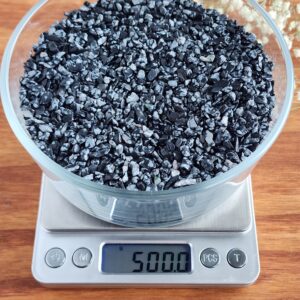Tiny Tumbled Snowflake Obsidian Chips, Bulk Lots of Small Undrilled Crystal Sand for Jewelry, Decor, or Crystal Grids
