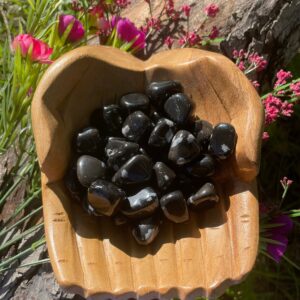 Snowflake Obsidian, Snowflake Obsidian Tumble, Qty. 1