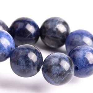 8-9MM Sodalite Beads Bracelet Grade AAA Genuine Natural Round Gemstone 7" Bulk Lot Options (106609h-2018)