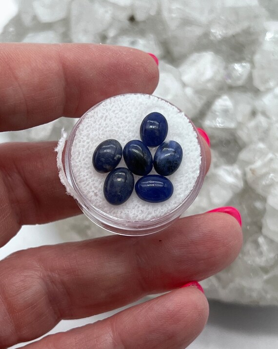 Sodalite Cabochon 1ct-sold 1 Each Sodalite Cabochon 1ct-sold 1 Each