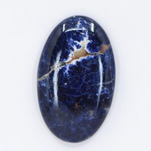 Sodalite Cabochon, 37mm x 23mm Oval Sodalite Cabochon, 37mm x 23mm Oval