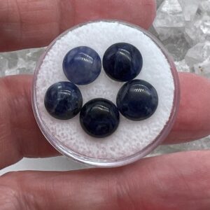 Sodalite Cabochon 7.1ct-sold 1 Set Of 5 Sodalite Cabochon 7.1ct-sold 1 Set Of 5