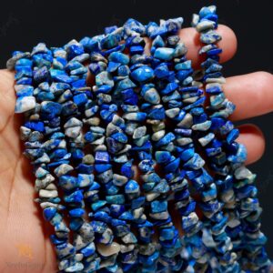 Aaa+ Blue Sodalite Uncut Chip Beads,natural Sodalite Raw Rough Tiny Nugget Chips,34" Gemstone Beads For Handmade Jewelry