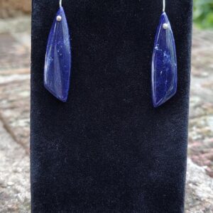 Sodalite And Sterling Silver Earrings Handmade By Chris Hay Sodalite And Sterling Silver Earrings Handmade By Chris Hay