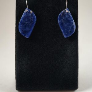 Sodalite And Sterling Silver Earrings Handmade By Chris Hay Sodalite And Sterling Silver Earrings Handmade By Chris Hay