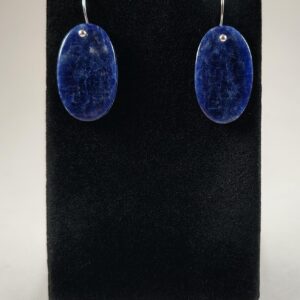 Sodalite And Sterling Silver Earrings Handmade By Chris Hay Sodalite And Sterling Silver Earrings Handmade By Chris Hay