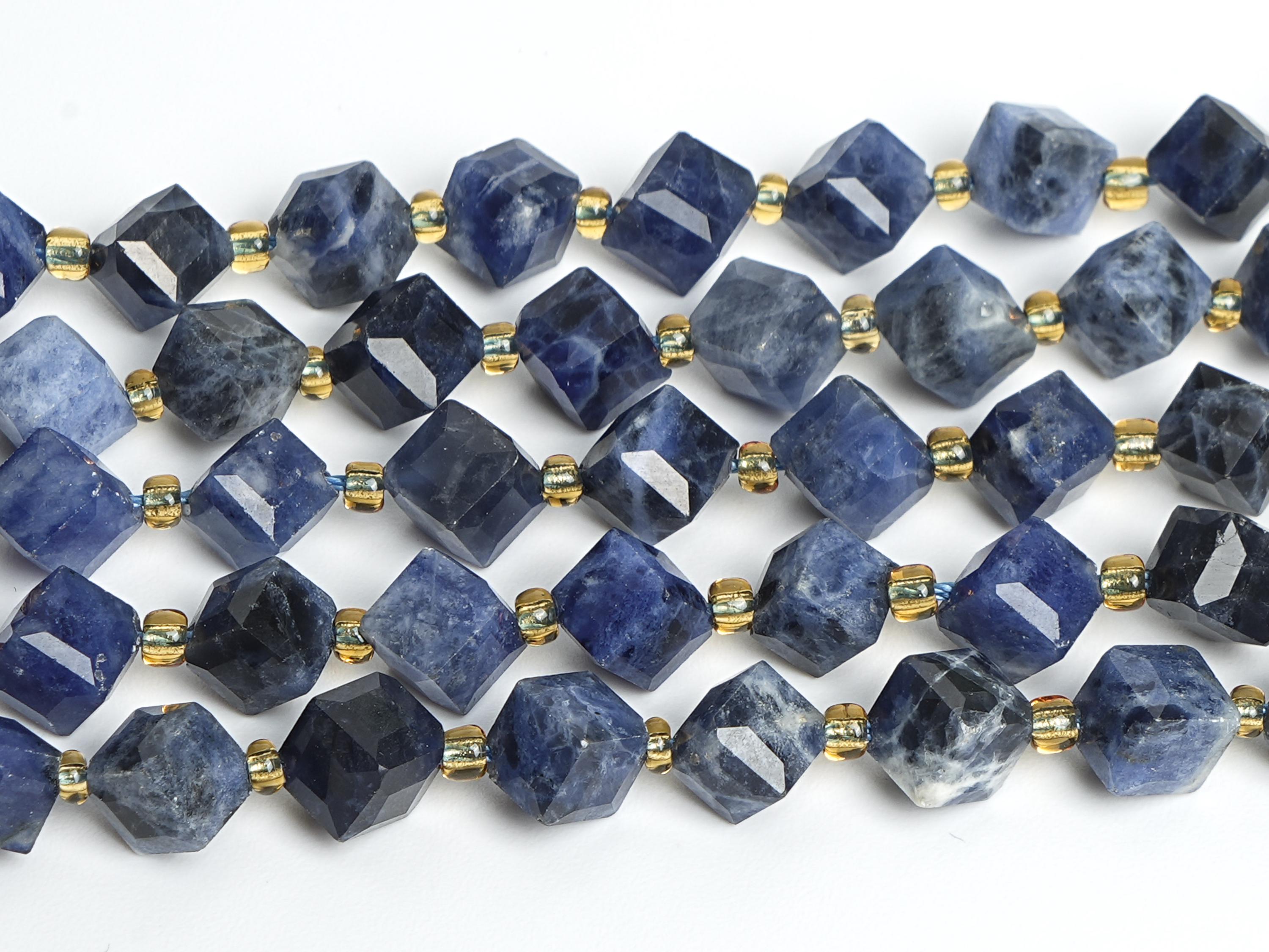 8mm Dark Blue Sodalite Beads Grade Aaa Genuine Natural Gemstone Faceted Cube Loose Beads 15"/7.5" Bulk Lot Options 8mm Dark Blue Sodalite Beads Grade Aaa Genuine Natural Gemstone Faceted Cube Loose Beads 15"/7.5" Bulk Lot Options