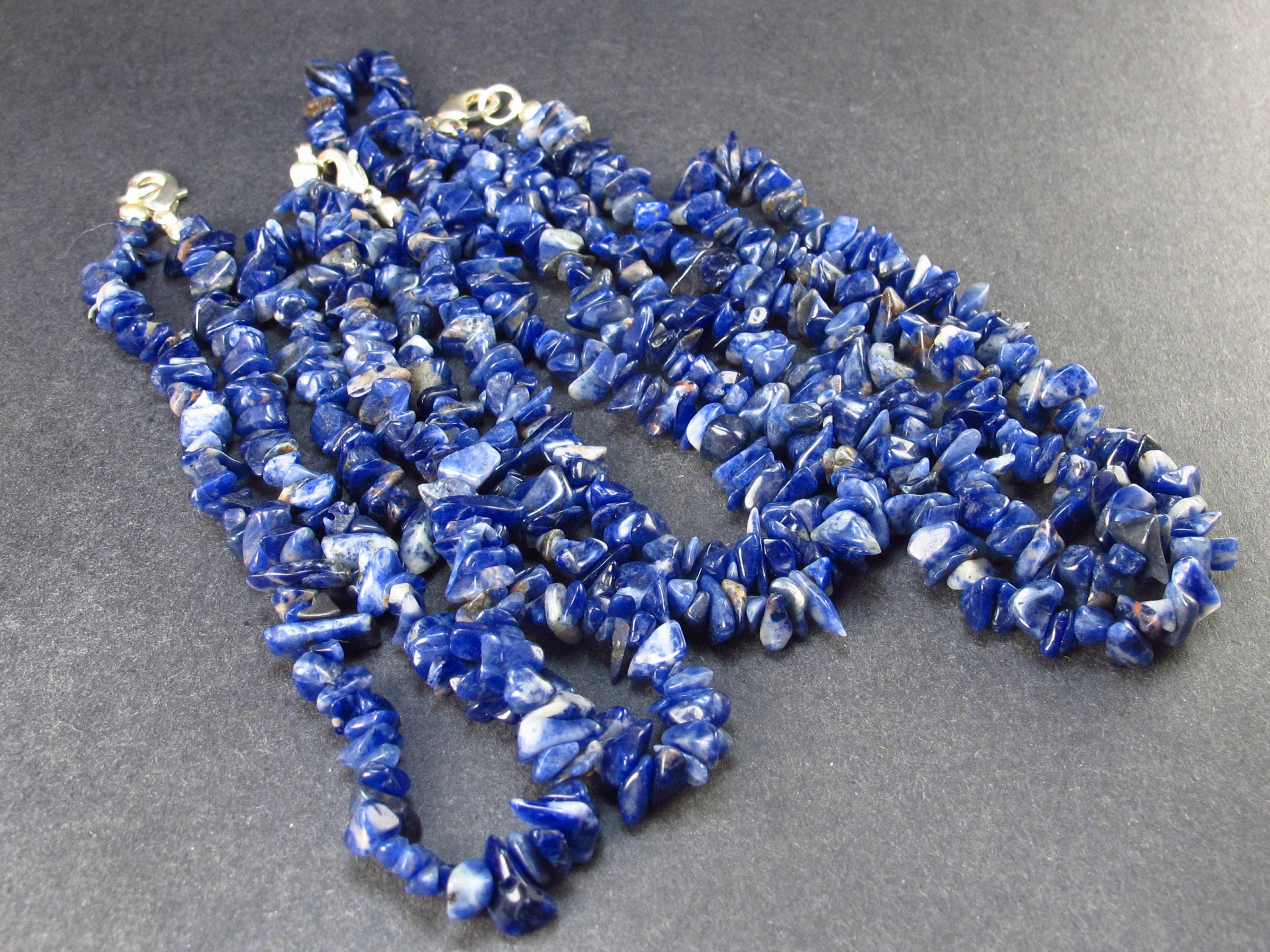 Lot Of 3 Sodalite Necklaces From Canada - 18" Lot Of 3 Sodalite Necklaces From Canada - 18"