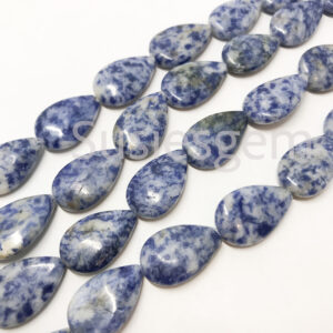 Natural Blue Sodalite teardrop beads 13x20mm. Genuine Gemstone beads. Earrings making beads. Natural Blue Sodalite teardrop beads 13x20mm. Genuine Gemstone beads. Earrings making beads.