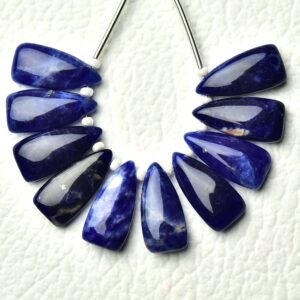 Natural Sodalite Fancy Beads Smooth Fancy Briolettes Gemstone Beads Sodalite Beads for Jewelry Making Gems Earring Beads Stone 7x15mm No4846 Natural Sodalite Fancy Beads Smooth Fancy Briolettes Gemstone Beads Sodalite Beads for Jewelry Making Gems Earring Beads Stone 7x15mm No4846