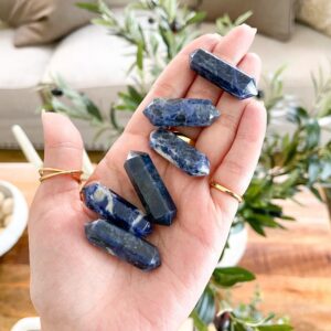 Sodalite Double Terminated Points: Enhance Your Healing With Natural Sodalite Stones