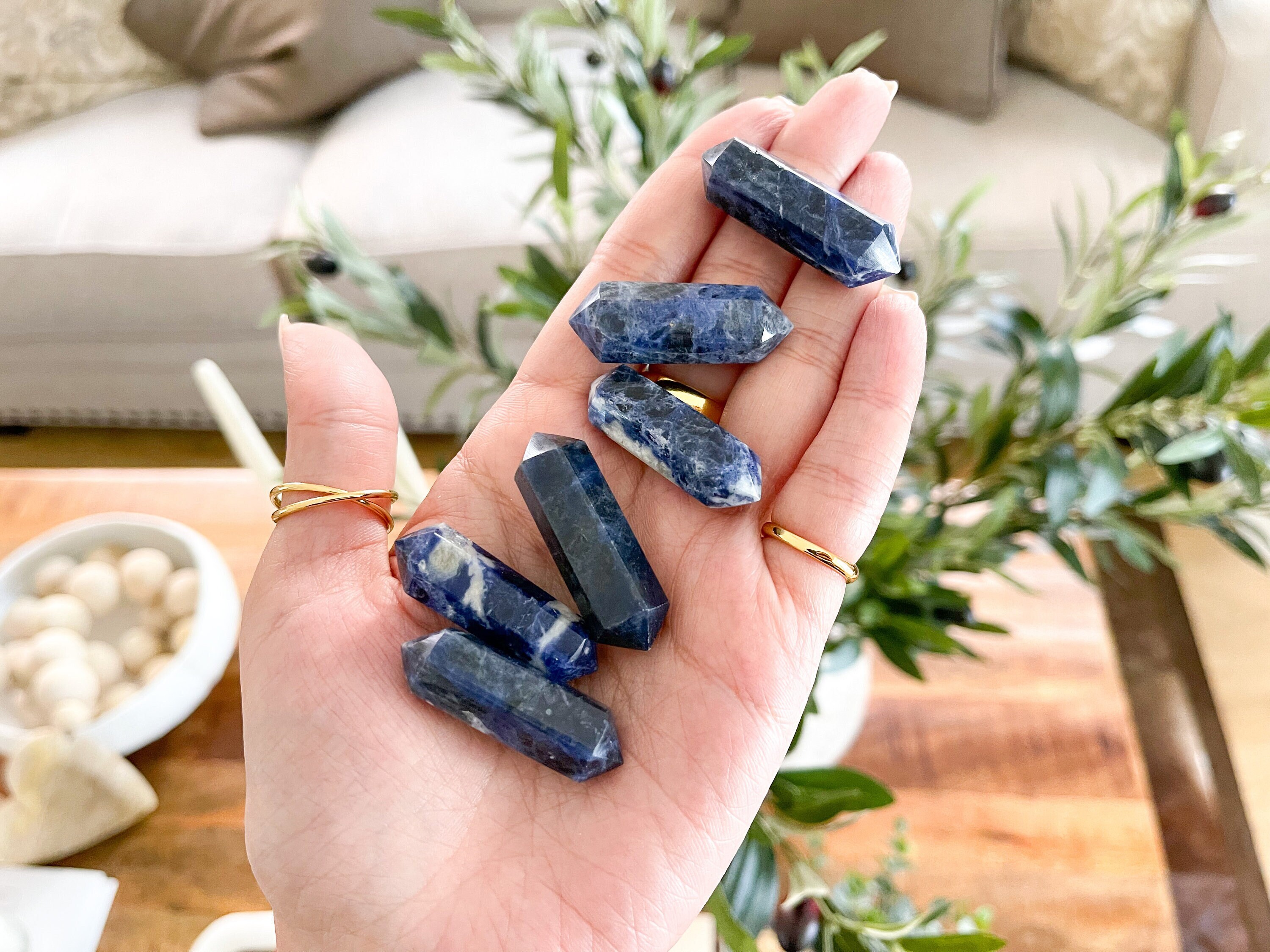 Sodalite Double Terminated Points: Enhance Your Healing With Natural Sodalite Stones Sodalite Double Terminated Points: Enhance Your Healing With Natural Sodalite Stones