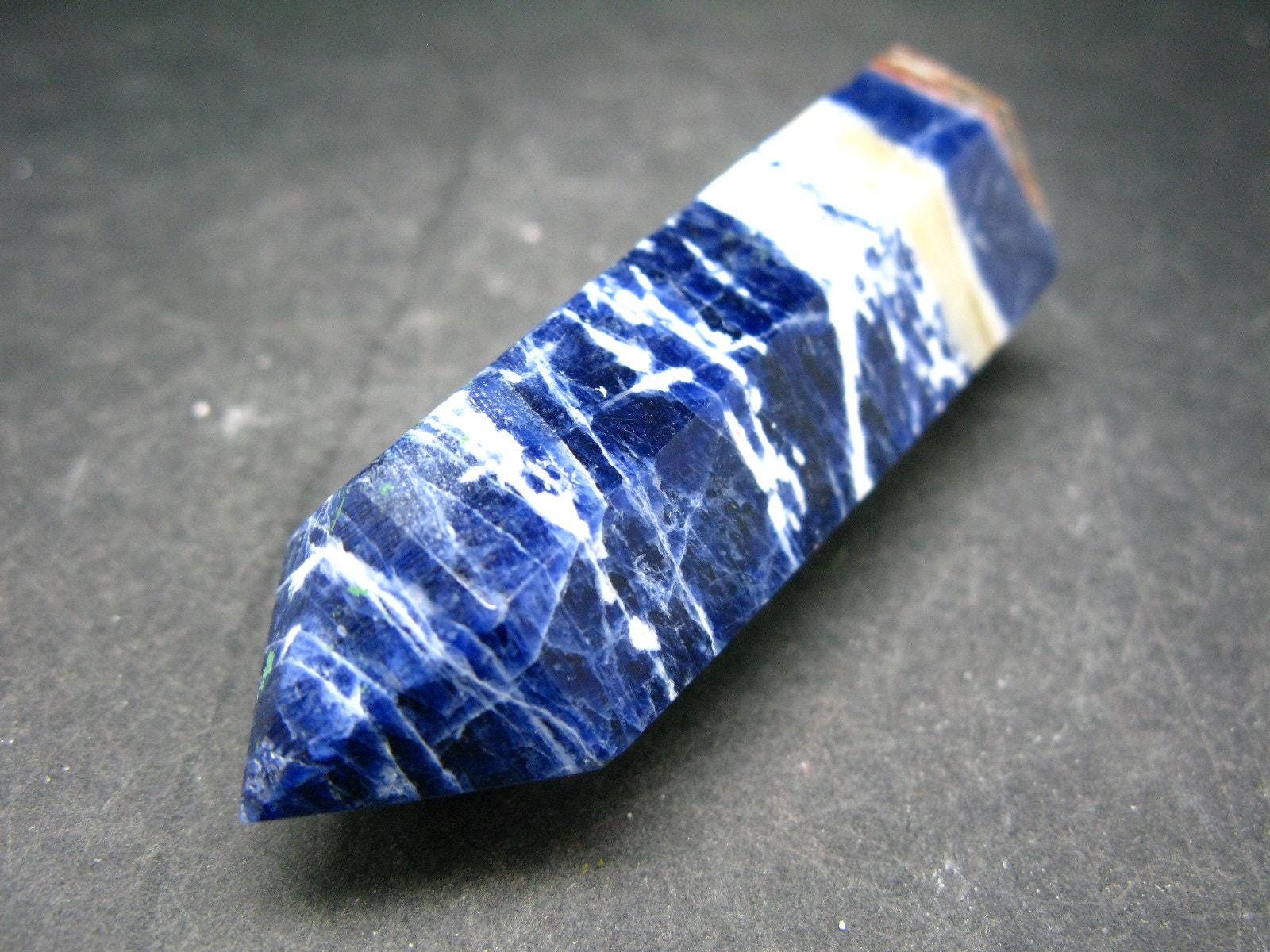 Large Sodalite Obelisk From Canada - 2.6" - 43.3 Grams Large Sodalite Obelisk From Canada - 2.6" - 43.3 Grams