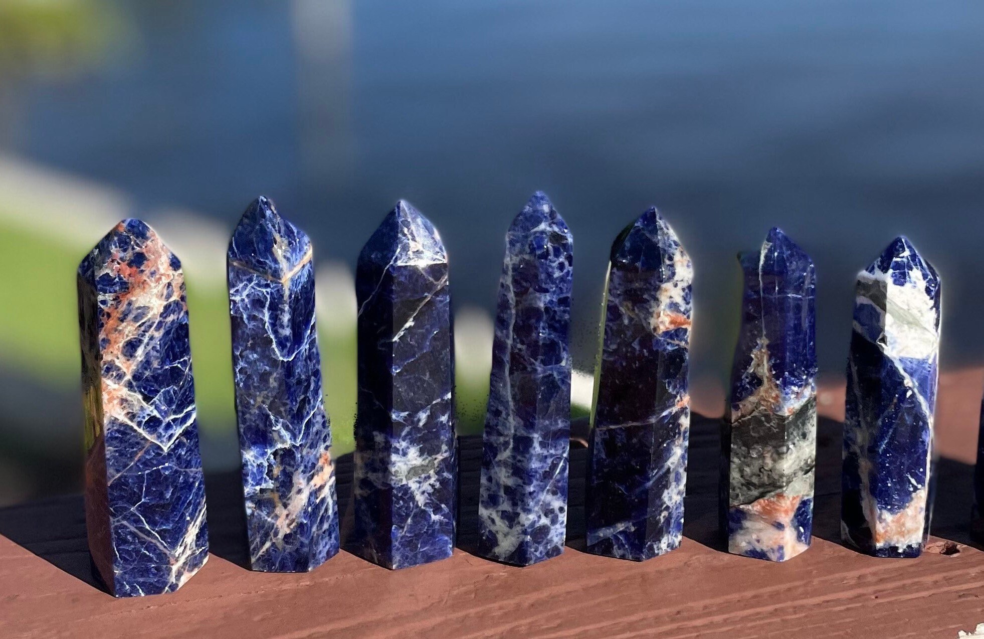Sodalite Point, Sodalite, Sodalite Tower, Qty. 1