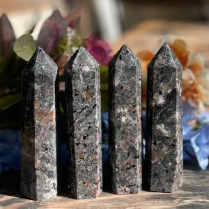 Sodalite Syenite Tower, Fluorescent Sodalite, Fluorescent Sodalite Syenite Qty. 1