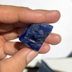 Handpicked Natural Sodalite Rough Stone | Raw Blue Crystal 24.2g 31x28x23mm