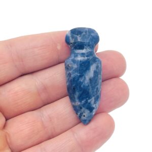 Sodalite Mini Sword Dagger Gemstone - Sword Carved Crystal - Crystal Energy - Mineral Specimen - Crystal Gifts - Sw1012