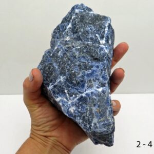 Natural Raw Sodalite Chunk - Blue Rock For Home Decor