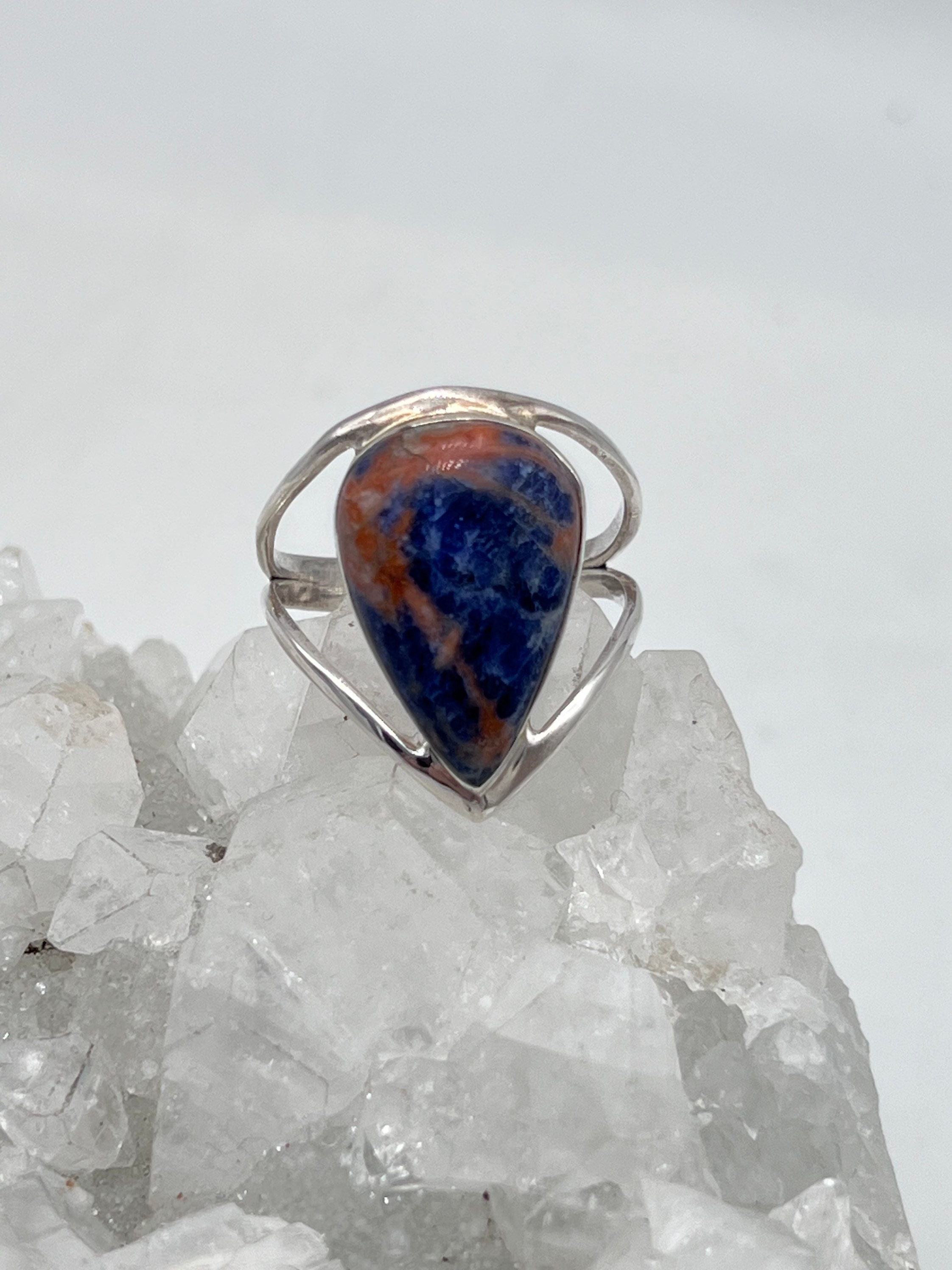 Sodalite Ring, Size 10 1/2 Sodalite Ring, Size 10 1/2