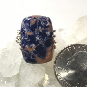 Sodalite Ring Size 10 1/2