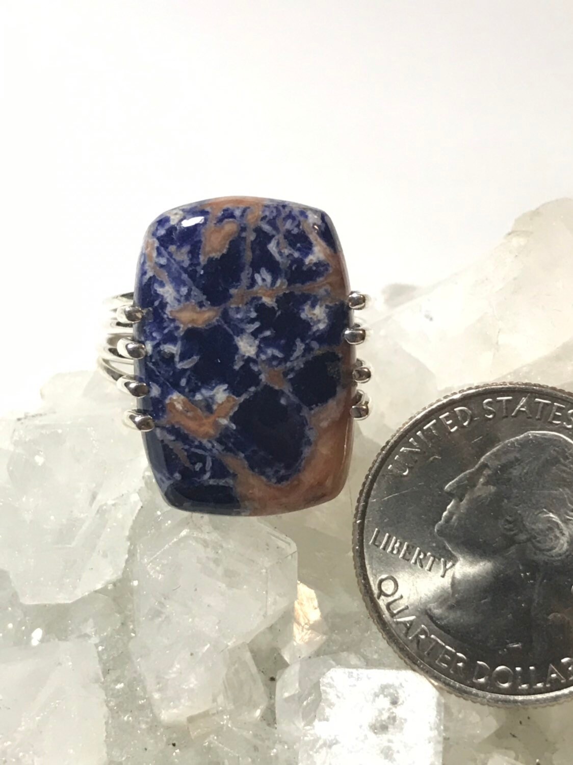 Sodalite Ring Size 10 1/2 Sodalite Ring Size 10 1/2