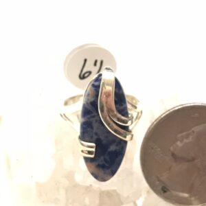 Sodalite Ring Size 6 1/2
