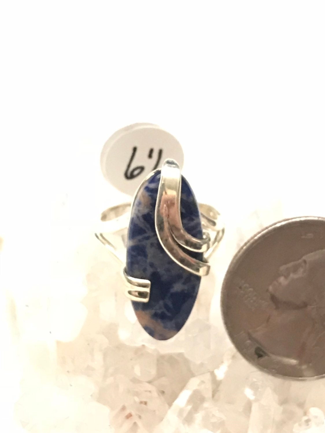 Sodalite Ring Size 6 1/2 Sodalite Ring Size 6 1/2