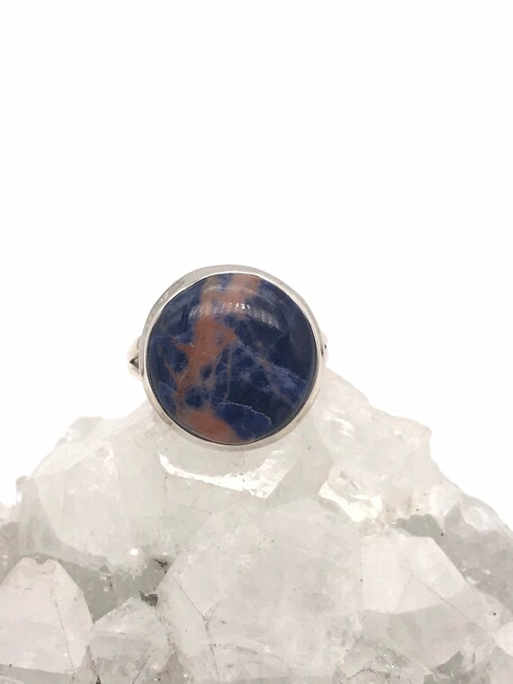 Sodalite Ring Size 9 1/2