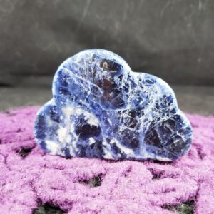 Sodalite Cloud Carving Crystals Magick Stones Blue White Moonchild Starseed polished carved Sodalite Cloud Carving Crystals Magick Stones Blue White Moonchild Starseed polished carved