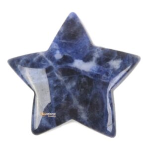 g6174.20 30mm Carved Sodalite Gemstone Crystal Healing Star Stone DIY g6174.20 30mm Carved Sodalite Gemstone Crystal Healing Star Stone DIY