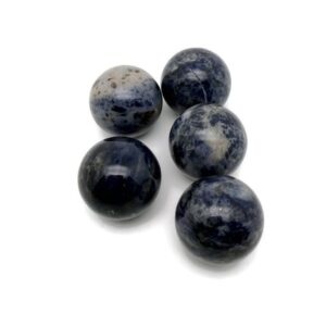 Sodalite Natural Crystal Sphere – Healing Crystal Balls for Home – 25mm - SP1157 Sodalite Natural Crystal Sphere – Healing Crystal Balls for Home – 25mm - SP1157