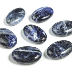 Sodalite Palm Stone - Sodalite Crystals - Sodalite Stone - Crystal Healing – 45x35mm - PA1010 Sodalite Palm Stone - Sodalite Crystals - Sodalite Stone - Crystal Healing – 45x35mm - PA1010