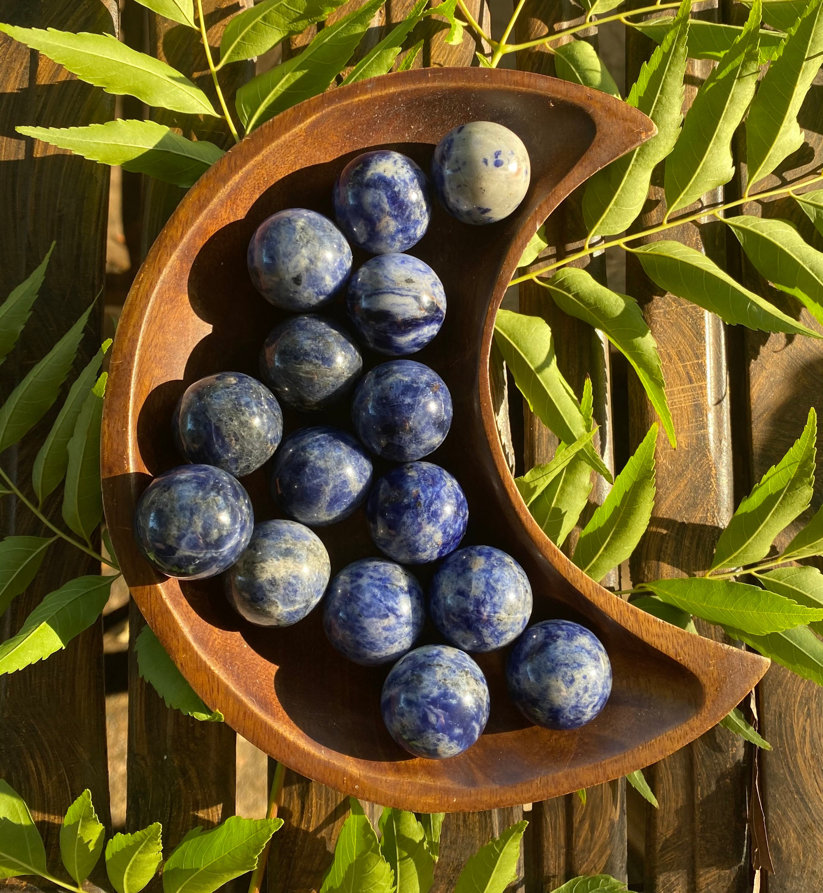Sodalite Sphere, Sodalite, Qty. 1 Mini Sphere Sodalite Sphere, Sodalite, Qty. 1 Mini Sphere