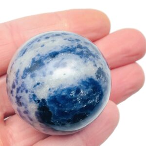 Sodalite Sphere Stone A++ – Crystal Ball - Healing Crystal Stones – Crystal Décor – 40-50mm - BA1027 Sodalite Sphere Stone A++ – Crystal Ball - Healing Crystal Stones – Crystal Décor – 40-50mm - BA1027