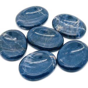 Sodalite Worry Stone - Sodalite Crystals – Natural Sodalite Stone - Protection Stone - Healing Crystals - 4.5x3.5cm - WO1037 Sodalite Worry Stone - Sodalite Crystals – Natural Sodalite Stone - Protection Stone - Healing Crystals - 4.5x3.5cm - WO1037