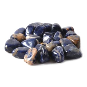 1/2LB Sodalite Tumbled Stone Specimen Collection Pocket Worry Healing Crystal Reiki 1/2LB Sodalite Tumbled Stone Specimen Collection Pocket Worry Healing Crystal Reiki