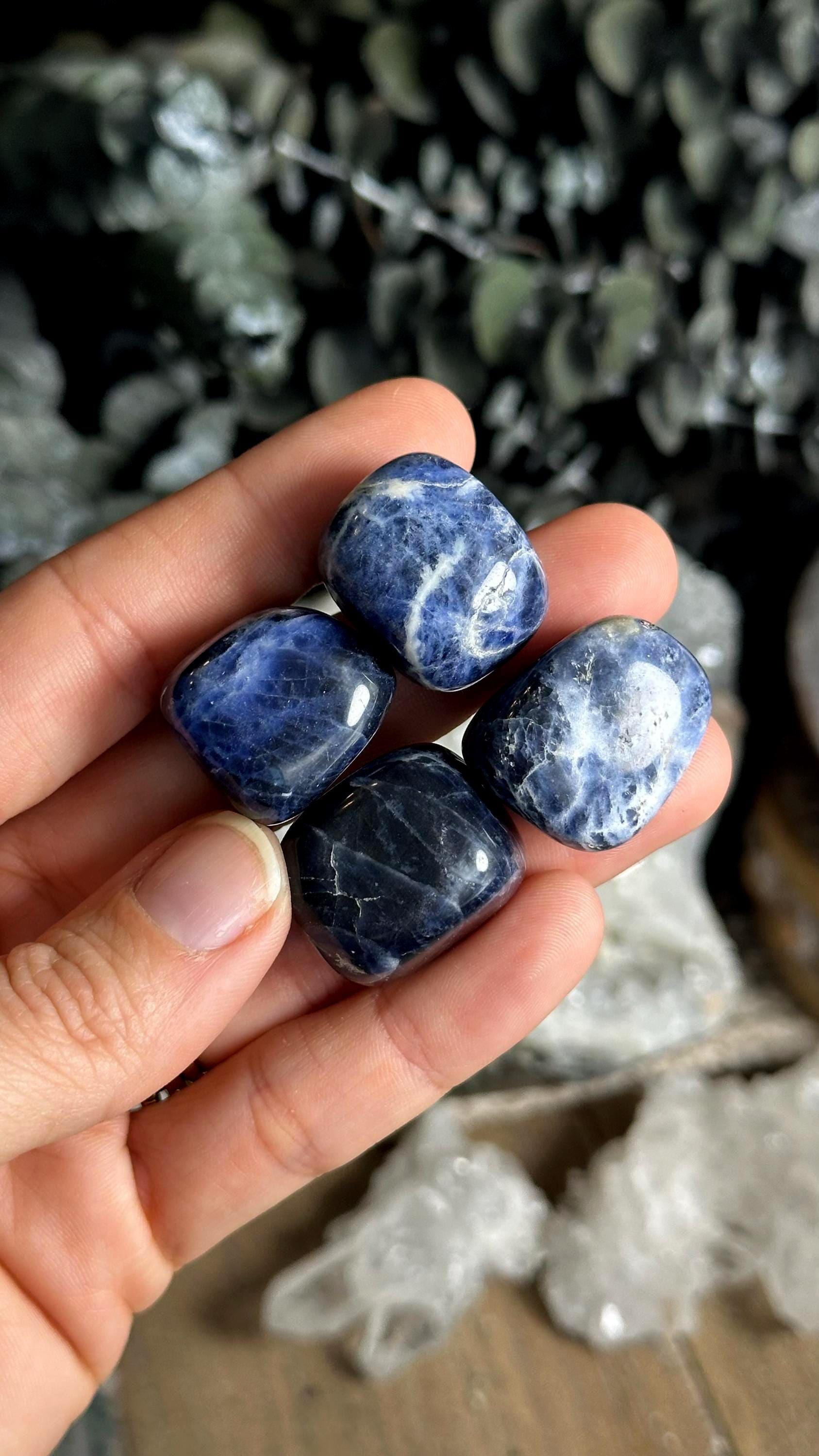 Tumbled Sodalite, Sodalite , Chakra Stone