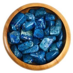 Fluorescent Blue Sodalite Tumbled Crystal: Polished Gemstone (1.0-1.5") Fluorescent Blue Sodalite Tumbled Crystal: Polished Gemstone (1.0-1.5")