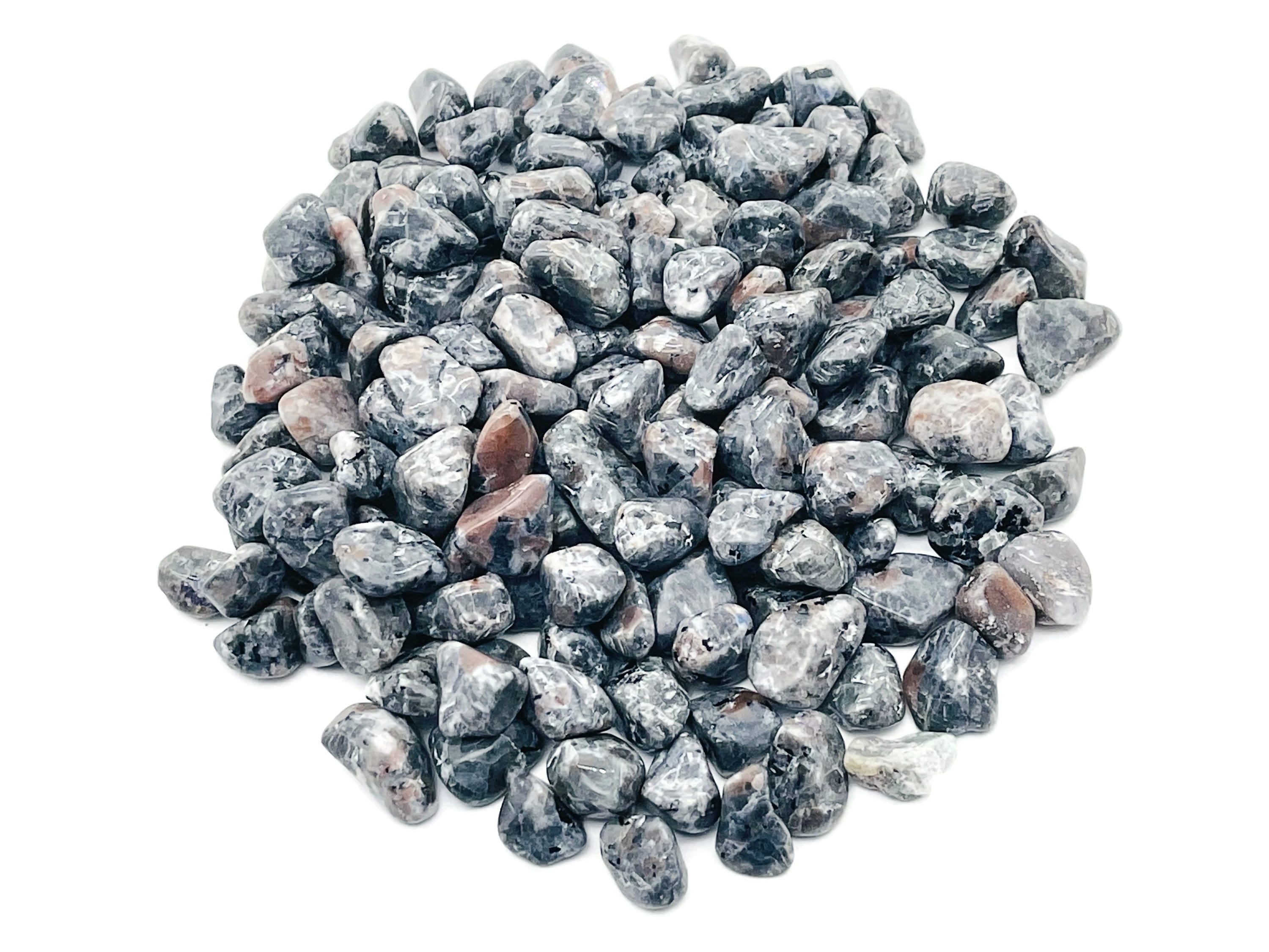 Yooperlite Chips – Fluorescent Sodalite Chips – Crystal Semi Tumbled Chips - Bulk Crystal - 7-12mm - Cp1162