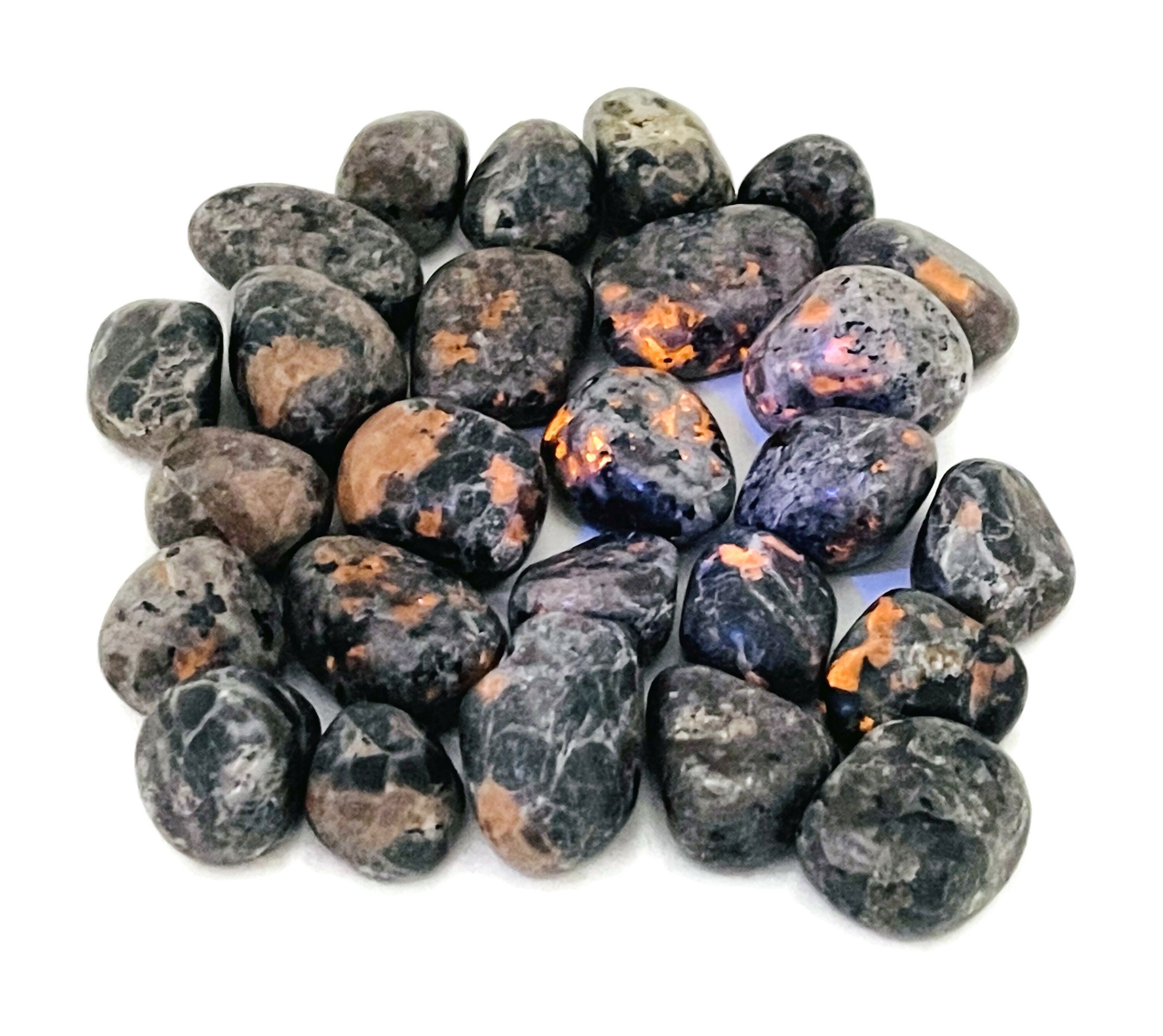Yooperlite Tumbled Stone – Fluorescent Sodalite Rough Crystal Stone - Gemstone - Crystal – Healing Stone – Tu1283