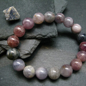 Spinel Genuine Bracelet ~ 7 Inches ~ 11.5mm Round Beads