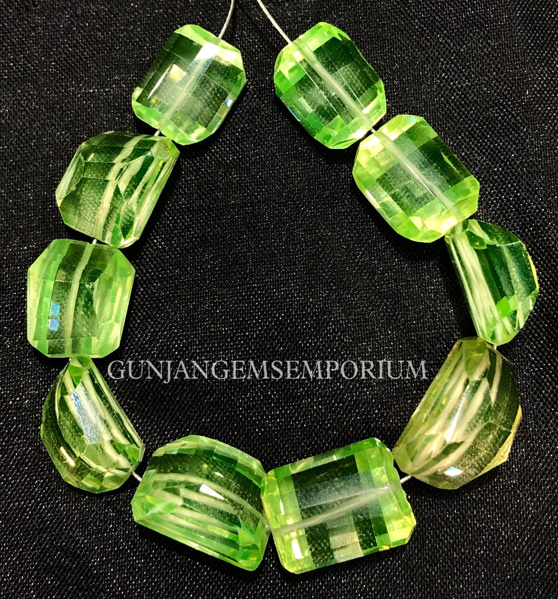 Aaaa+ Quality~~rarest Green Spinel Faceted Nuggets Beads 10 Pcs 6 Inch Green Spinel Bracelet Spinel Nuggets Shape Beads Spinel Beads Jewelry Aaaa+ Quality~~rarest Green Spinel Faceted Nuggets Beads 10 Pcs 6 Inch Green Spinel Bracelet Spinel Nuggets Shape Beads Spinel Beads Jewelry