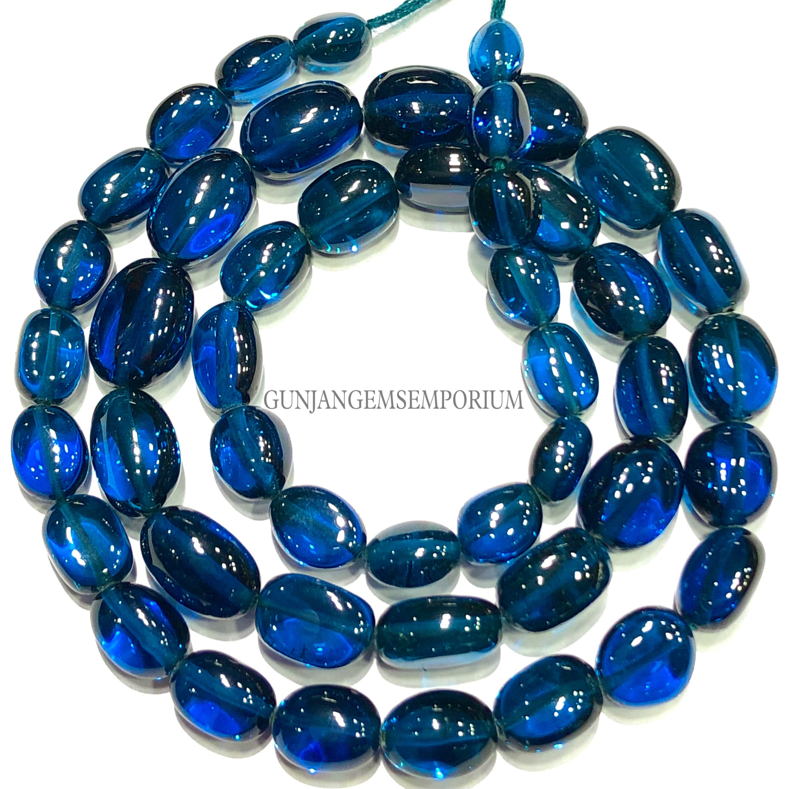 Blue Spinel Oval Nuggets Aaa+ Quality~~blue Spinel Smooth Nuggets Beads Hand Polished Smooth Spinel Bead 15” Spinel Nuggets Gemstone Jewelry