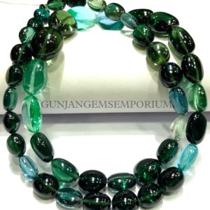 Extremely Rare~~AAA+ Spinel Nuggets Green Spinel Smooth Nuggets Beads Smooth Spinel Beads Spinel Gemstone Beads Beaded Necklace Rare Green