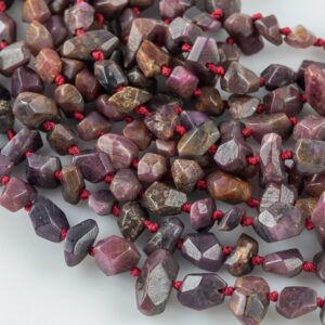 Natural Multi Color Spinel High Quality In Center Drilled Nuggets- Full 15.5 Inch Strand