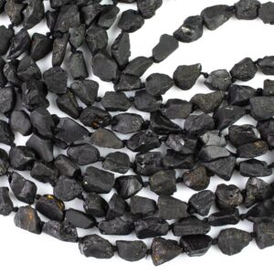 Natural New Organic Cut Matte Rough Raw Unpolished Spinel Nugget Beads 15.5" Strand Gemstone Beads
