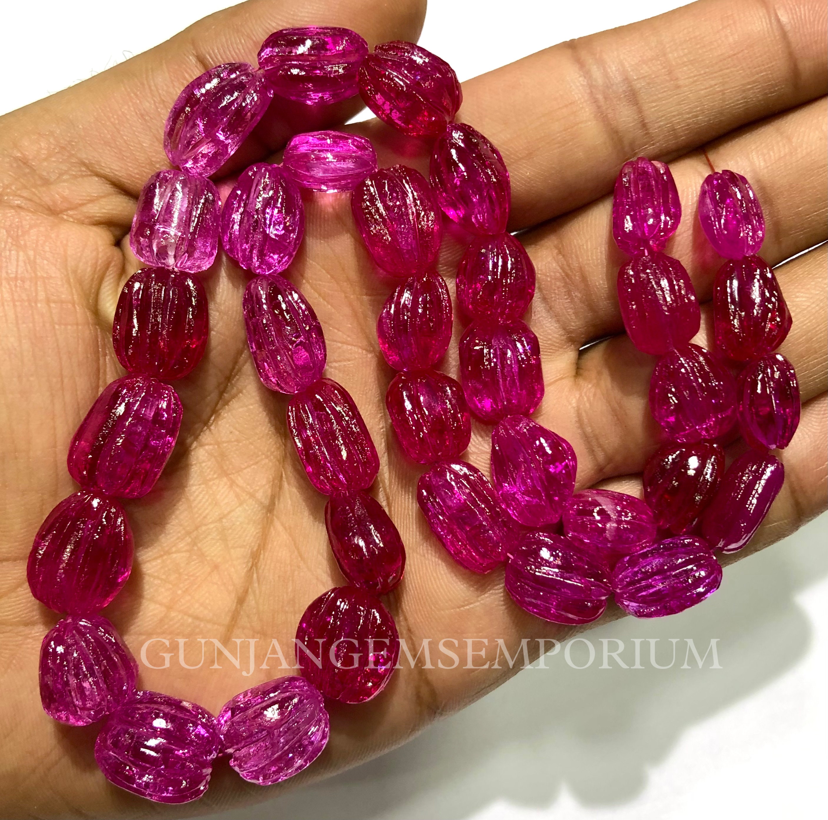 So Gorgeous~~pink Spinel Carved Nuggets Beads Rare Pink Spinel Nuggets Shape Beads Aaa+ Quality Pink Spinel Carved Beads Carved Stone Beads